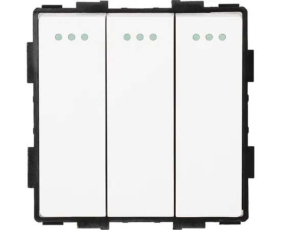 Switch without frame Socket Style 3 white