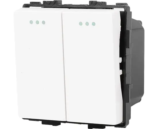 Switch Socket Style 2 2G-2W white