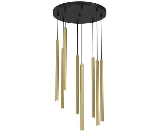 Подвес LUMINEX 8 Yoru G9 8x MAX 8W черный латунь 4121 Подвес LUMINEX 8 Yoru G9 8x MAX 8W черный латунь 4121