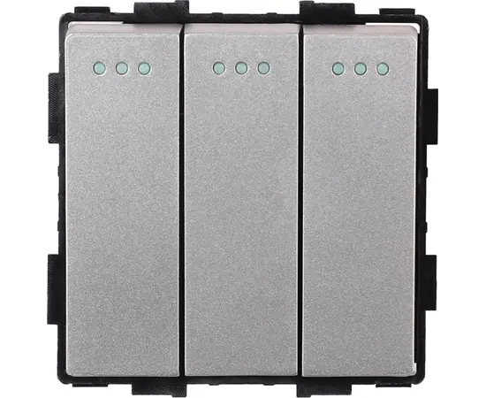 Switch without frame Socket Style 3 grey