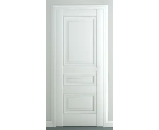 კარის ბლოკი Zadoor MDF Ampir B3 35х700х2150 მმ თეთრი მქრქალი