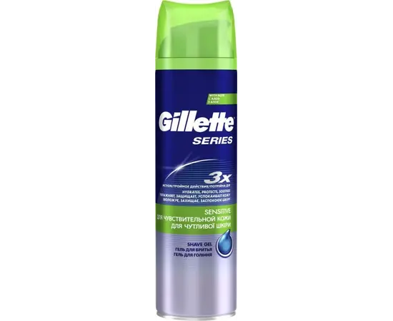 Shaving gel Gillette Series Sensitive Skin 200 ml