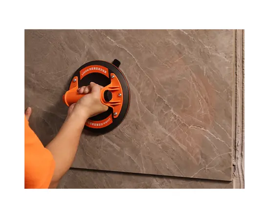 Suction cup with vacuum and pressure gauge Tiler 8128F-AW