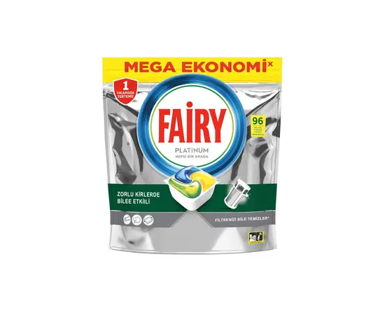 Таблетки для посудомоечной машины FAIRY PLATINUM 96 шт