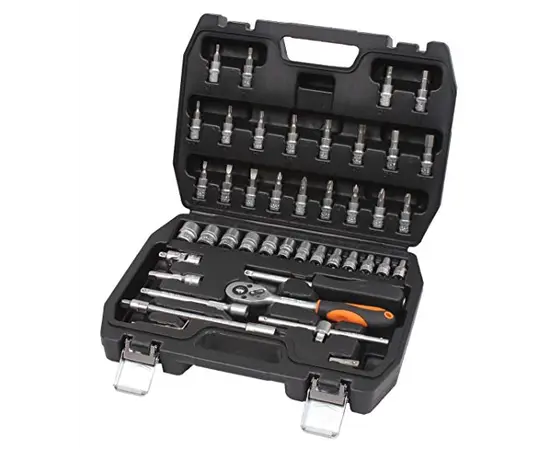 Bit/head set Gadget 339004 1/4" 46 pcs