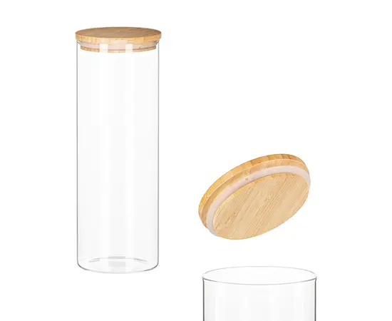 Glass jar Ardesto 1300 ml