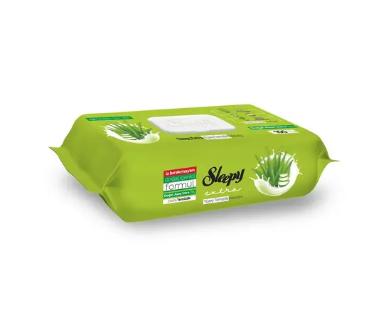 Wet wipes for surface cleaning Sleepy aloe 50 pcs