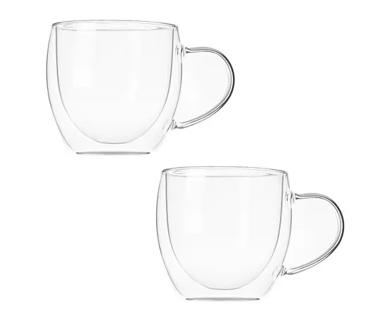 Set of double-walled glasses Ardesto 2 pcs