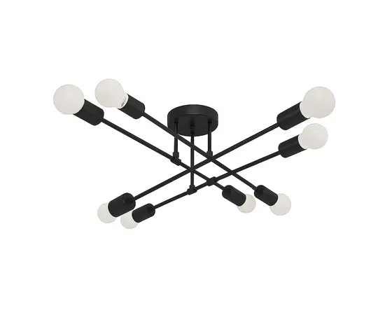 Люстра Bella Mita E27 8 0809-8 BK черный
