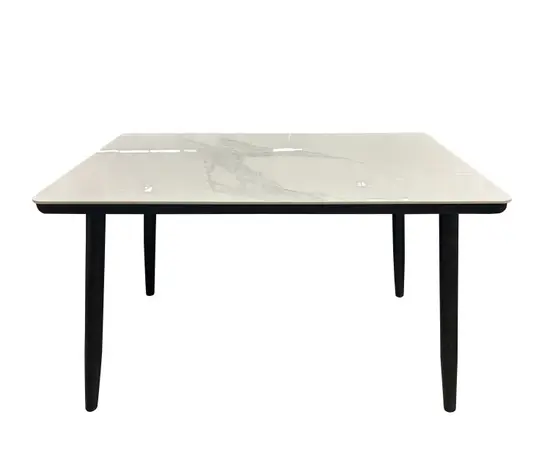 Стол кухонный 120x70 см белый