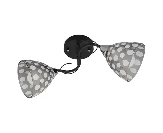 Люстра Bella Mita 2 E27 6106/2 BK+CR черный хром