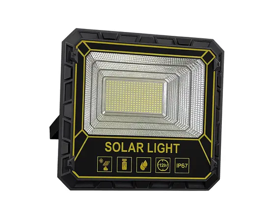 პროჟექტორი LED 60W SOLAR შავი