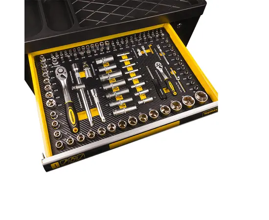 ხელის ინსტრუმენტების ნაკრები TOPMASTER 455550 219 ც