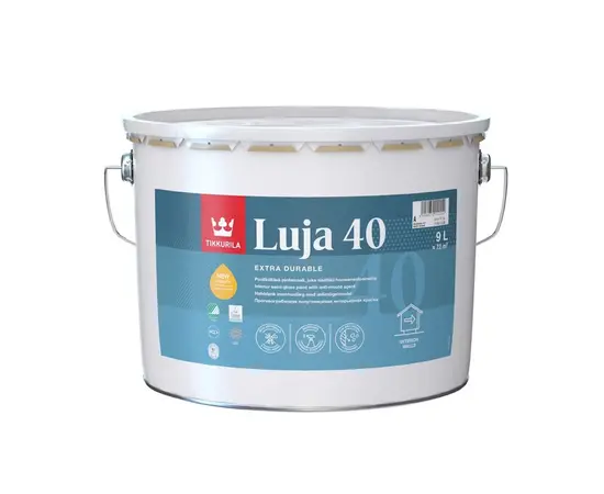 ინტერიერის საღებავი Tikkurila Luja 40 New A 9 ლ