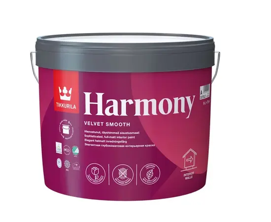 ინტერიერის საღებავი Tikkurila Harmony A 9 ლ