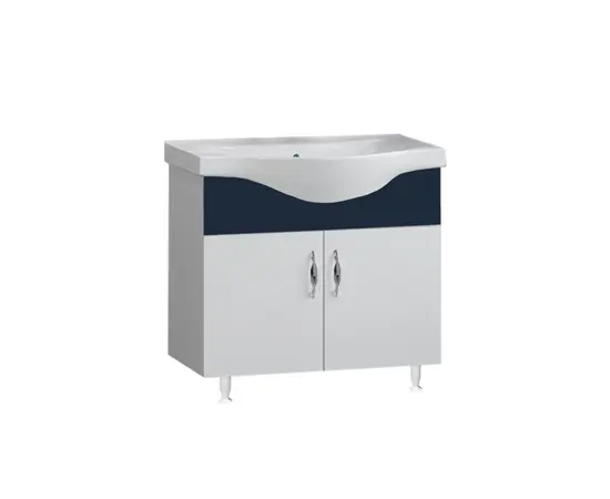 Bathroom vanity with washbasin  Denko Trend zland Blue 65 cm