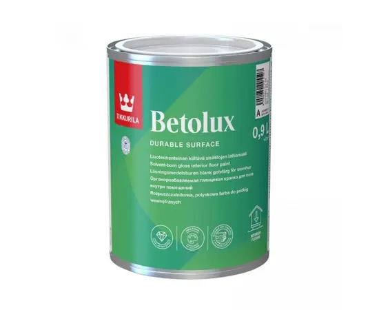 საღებავი იატაკის Tikkurila Betolux C 0,9 ლ