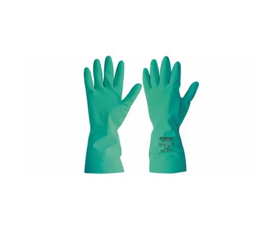 ხელთათმანი ქიმიის  მწვანე Starline STL1513