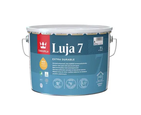 ინტერიერის საღებავი Tikkurila Luja 7 New C 9 ლ