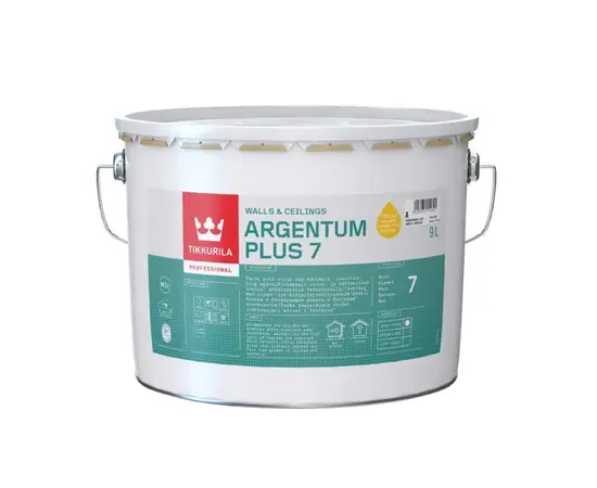 საღებავი ინტერიერის Tikkurila Argentum Plus 20 A 9 ლ