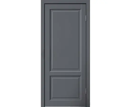 Дверной блок Fly Doors Emalit CLASSIC C2 графит 36x800x2150 мм