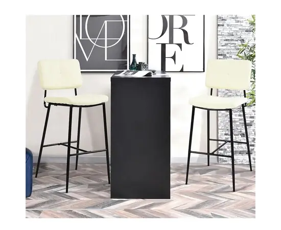 Барный стул Independence high bar bouton cream white