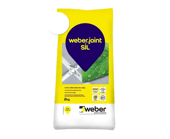 Grout for seams Weber.joint SIL 2 kg 400 white