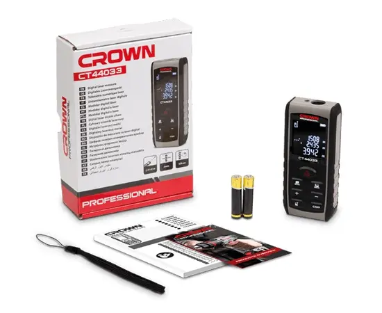 Laser rangefinder Crown CT44033 60 m