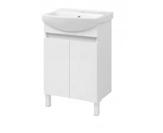 Bathroom vanity with washbasin Sanservice Light-55/Cersania 55 cm