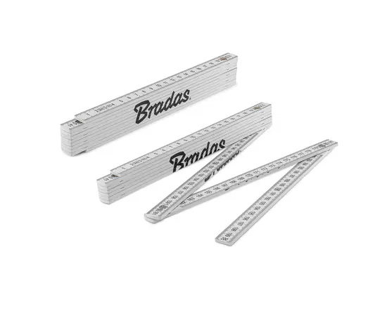 დასაკეცი სახაზავი BRADAS DIY-MFP21WH/S