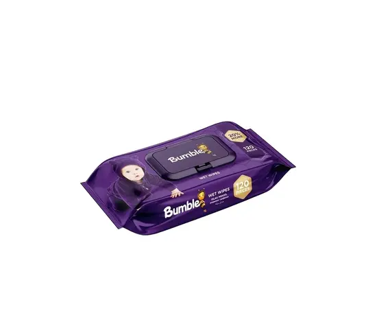 სველი ხელსახოცი საბავშვო BUMBLE 120 ც