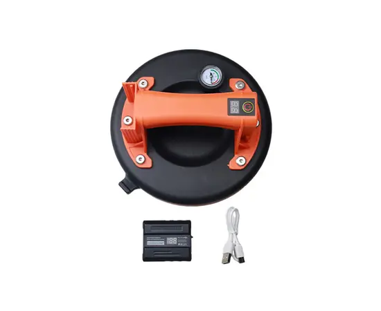Electric suction cup with vacuum and pressure gauge Tiler 8128F-EN