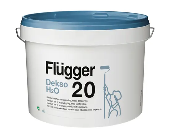 Interior extra-cleaning paint Flugger Dekso H2O 20 3 l