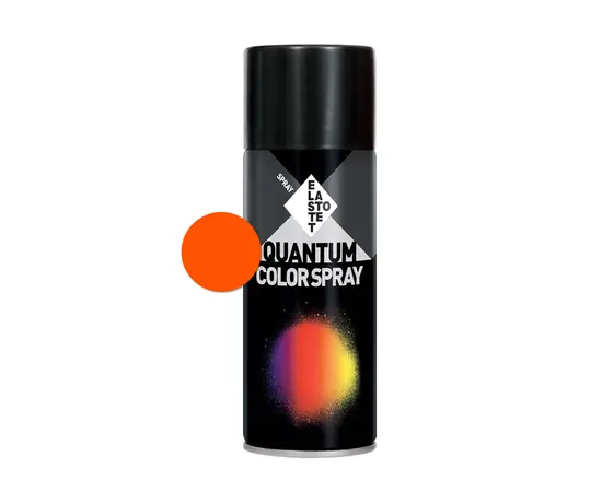 სპრეი საღებავი ფოსფორი Elastotet Quantum Color Spray F13 400ml ნარინჯისფერი