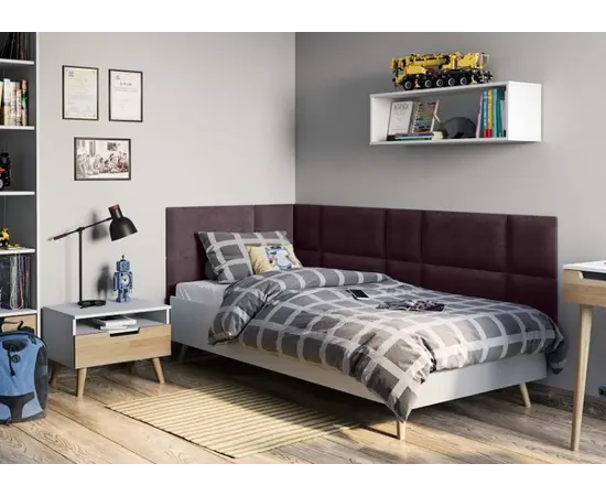 კედლის რბილი პანელი VOX Profile Regular 1 30x60 სმ. ვარდისფერი