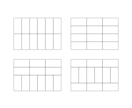 კედლის რბილი პანელი VOX Profile Regular 1 30x60 სმ. ვარდისფერი