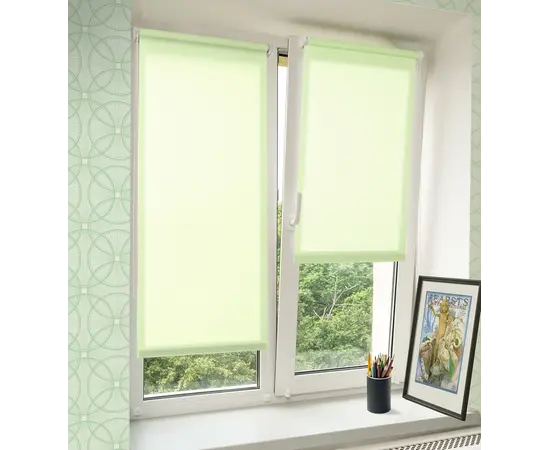 Roller shade Delfa СРШ-01МЭ-2468 52x160 cm