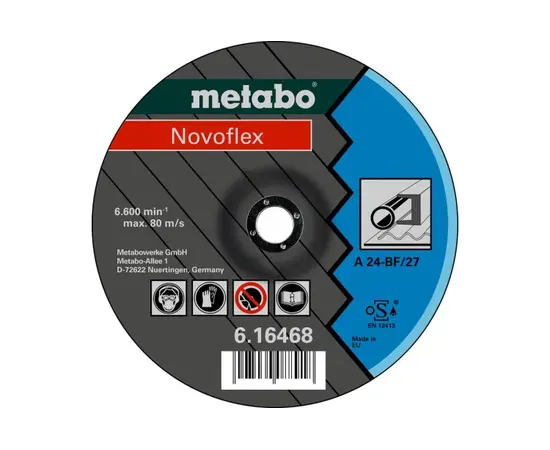 სახეხი რგოლი Metabo NOVOFLEX 125x6x22.23 მმ (616462000)