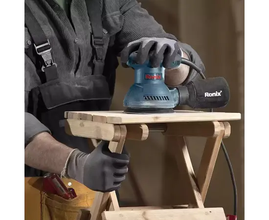 სახეხი მანქანა ექსცენტრიული Ronix 6406