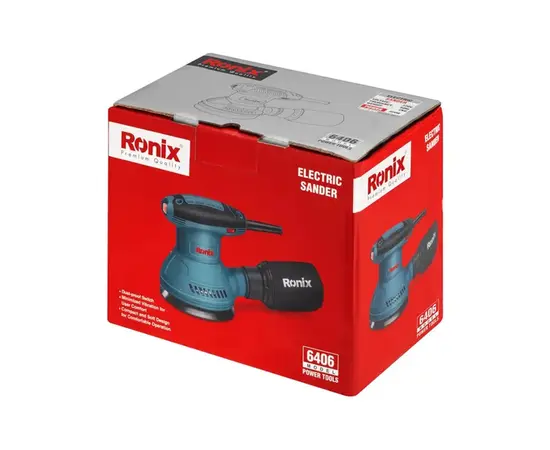 სახეხი მანქანა ექსცენტრიული Ronix 6406