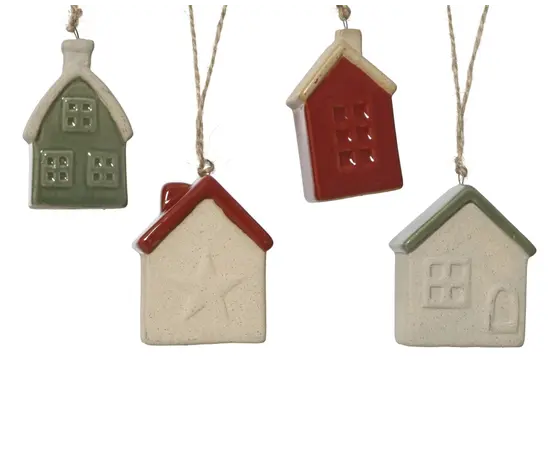 ნაძვის ხის სათამაშო სახლი 3x5.7x7.2 cm 1 pcs