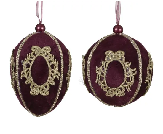 ნაძვის ხის სათამაშო ბურთი 8 სმ