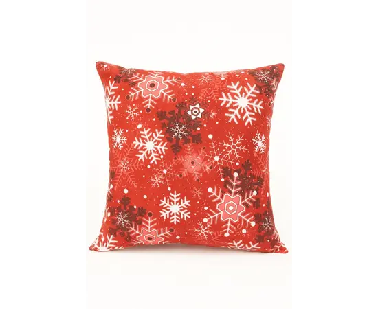 Decorative New Year's pillow 45x45 cm