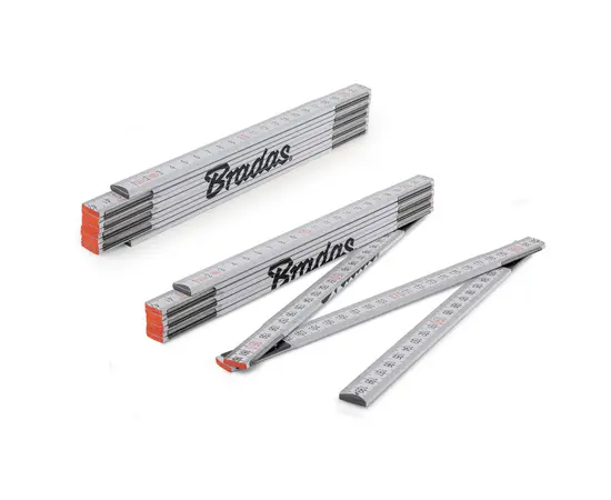 დასაკეცი სახაზავი BRADAS DIY-MFW21WH/S