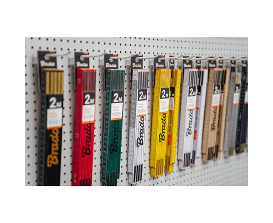 დასაკეცი სახაზავი BRADAS DIY-MFW21WH/S