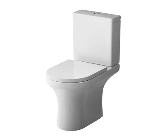 უნიტაზი კომპაქტი AM PM X Joy FlashClean White თავსახურით