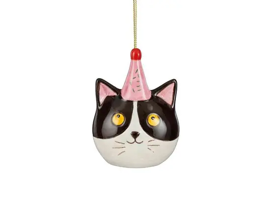 ნაძვის ხის სათამაშო კატა Mica Decorations 6.5 x 4 x 9 სმ