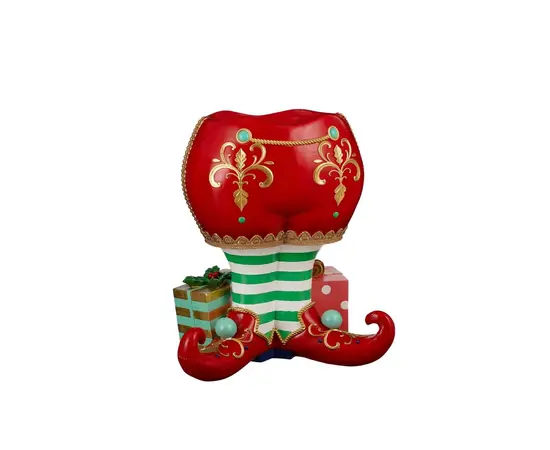 საახალწლო ნაძვის ხის სადგამი ელფის ფეხები Mica Decorations 65 სმ