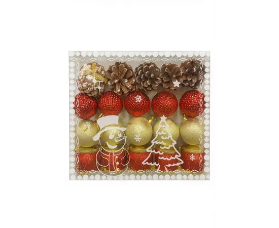 საახალწლო ნაკრები 6 სმ 20 ც