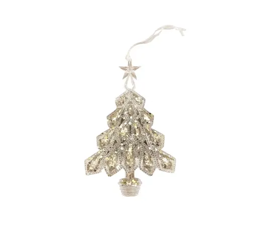 საახალწლო სათამაშო "ნაძვის ხე" 12 სმ